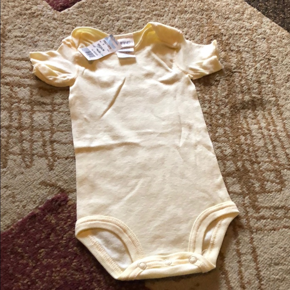 Carters Yellow Onsie